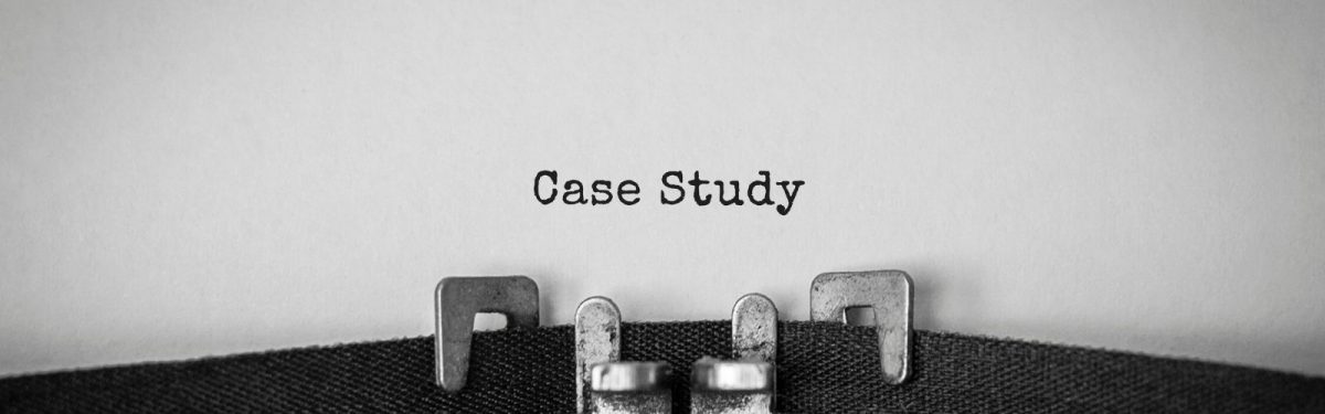 Case study op papier getypt